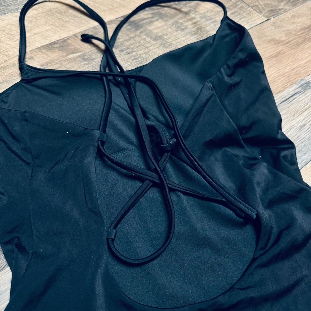 Victoria's Secret Black One-Piece Swimsuit - Picture 5 of 7